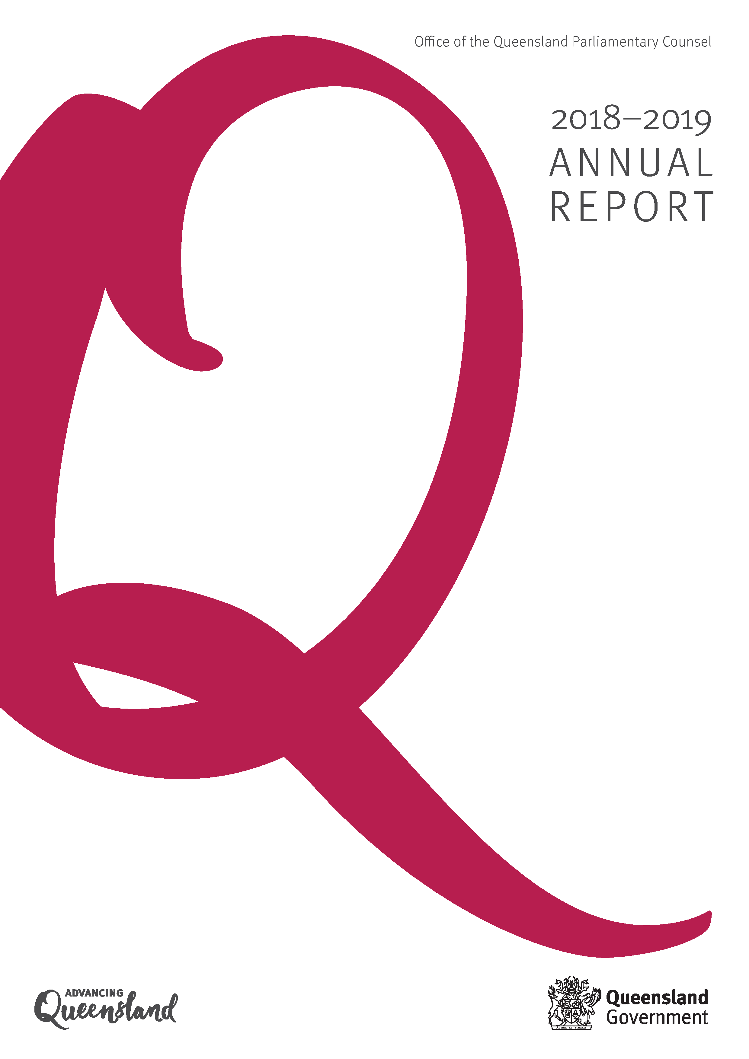 OQPC's Annual Report 2018-2019