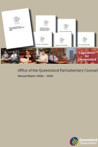 OQPC's Annual Report 2008-2009