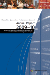OQPC's Annual Report 2009-2010