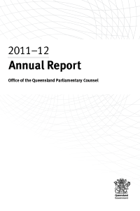 OQPC's Annual Report 2011-2012