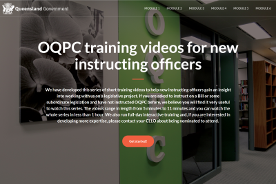 OQPC training videos