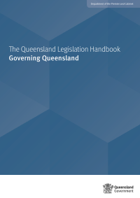 Queensland Legislation Handbook